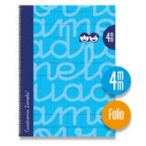 Bloc Espiral A4 Liso 80H 90g | Lamela | Cartón | Formato A4 | Pack 5 Unidades